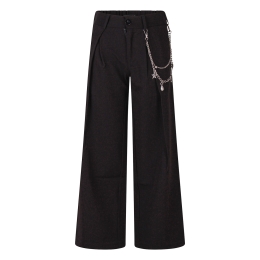 D-zine Beele W20075 meisjes lange broek Zwart