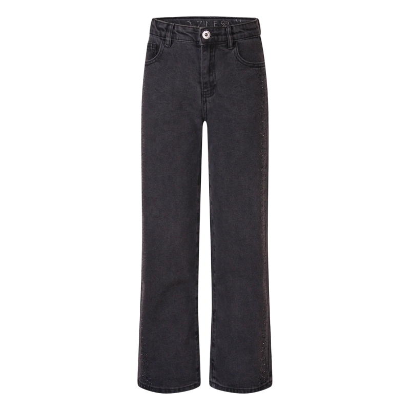 D-zine Bemra W20133 lange broeken Denim black