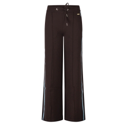 D-zine Beria W20077 meisjes lange broek Bruin donker