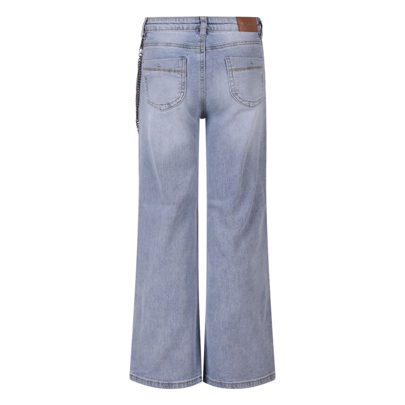 D-zine Bowa W20132 lange broeken Denim