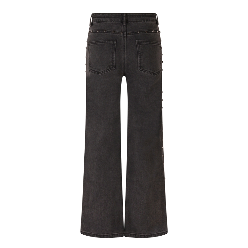 D-zine Beaudenim W20203 lange broeken Denim black