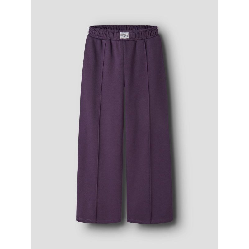 Name It NKFODA NREG WIDE SWE PANT BRU BF lange broeken Purple