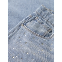 name it NKFBELLA WIDE RHINE JEANS 6608-IM lange broeken Blue