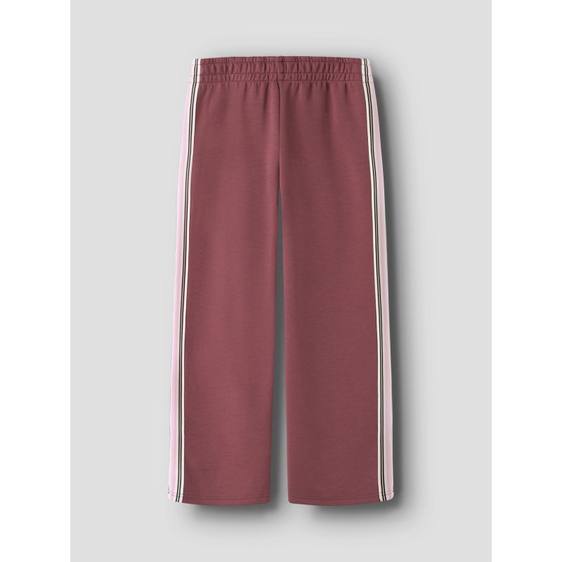 name it NKFNAKUK WIDE SWEAT PANT UNB lange broeken oud rose