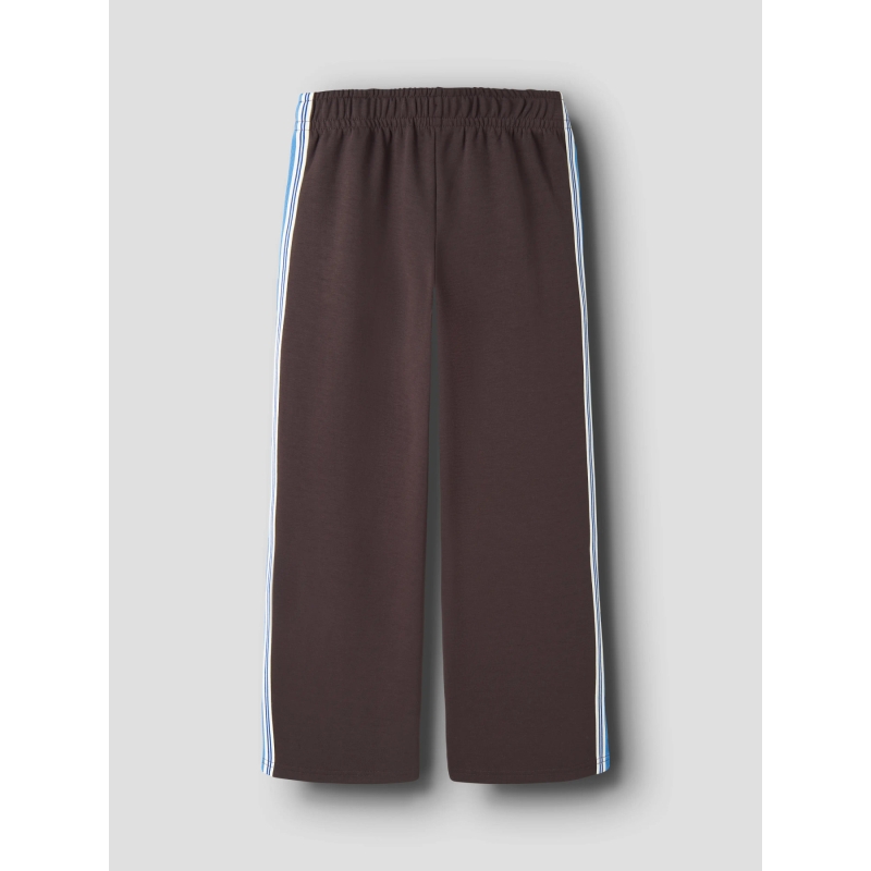 name it NKFNAKUK WIDE SWEAT PANT UNB lange broeken bruin