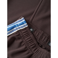 name it NKFNAKUK WIDE SWEAT PANT UNB lange broeken bruin