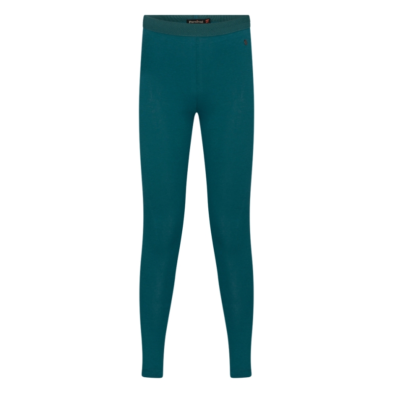 Persival 3110217 W10149 leggings Petrol