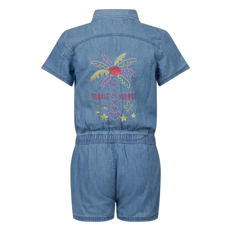 Persival 3210219 Z10087 tuinbroeken Denim licht gebleekt