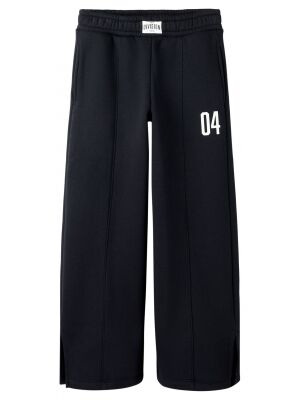 name it name it NKFODIKA NREG WIDE SWE PANT BRU BF Zwart
