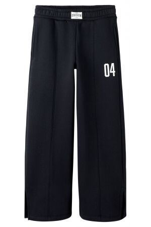 name it name it NKFODIKA NREG WIDE SWE PANT BRU BF Zwart Black name it name it NKFODIKA NREG WIDE SWE PANT BRU BF Zwart Black