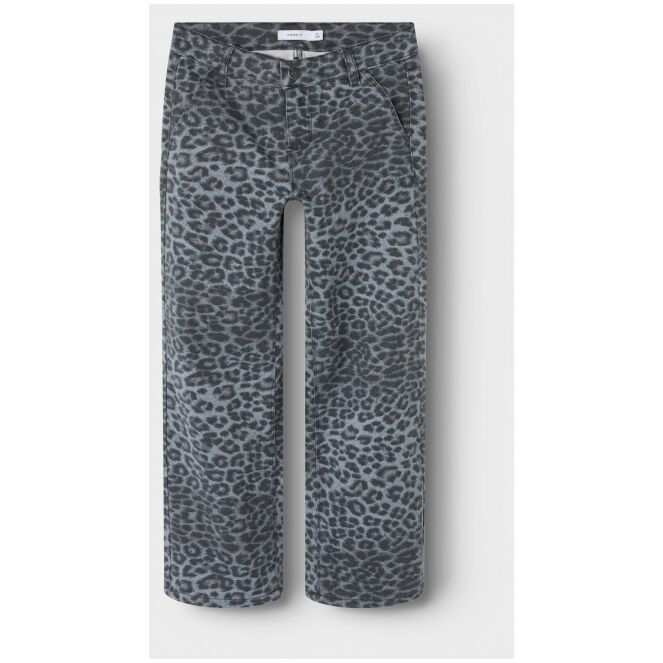 name it name it NKFROSE WIDE TWI PANTS 4444-TD NOOS Grijs Night Owl GREY LEOPARD name it NKFROSE WIDE TWI PANTS 4444-TD NOOS Meisjes lange broek Grijs bestel je online bij www.bertusmode.nl/