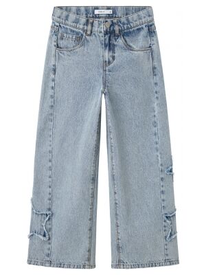 name it name it NKFBELLA SKATER DESTROY JEANS 5288-IM Blauw