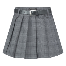 D-zine Tifa W10105 meisjes rok kort Grijs donker