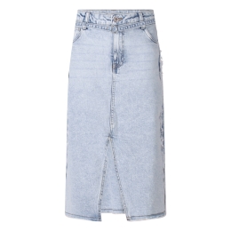 D-zine Jada Z10336 meisjes rok kort Denim licht gebleekt