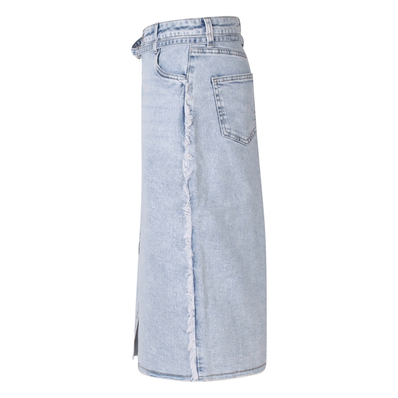 D-zine Jada Z10336 rokken Denim licht gebleekt
