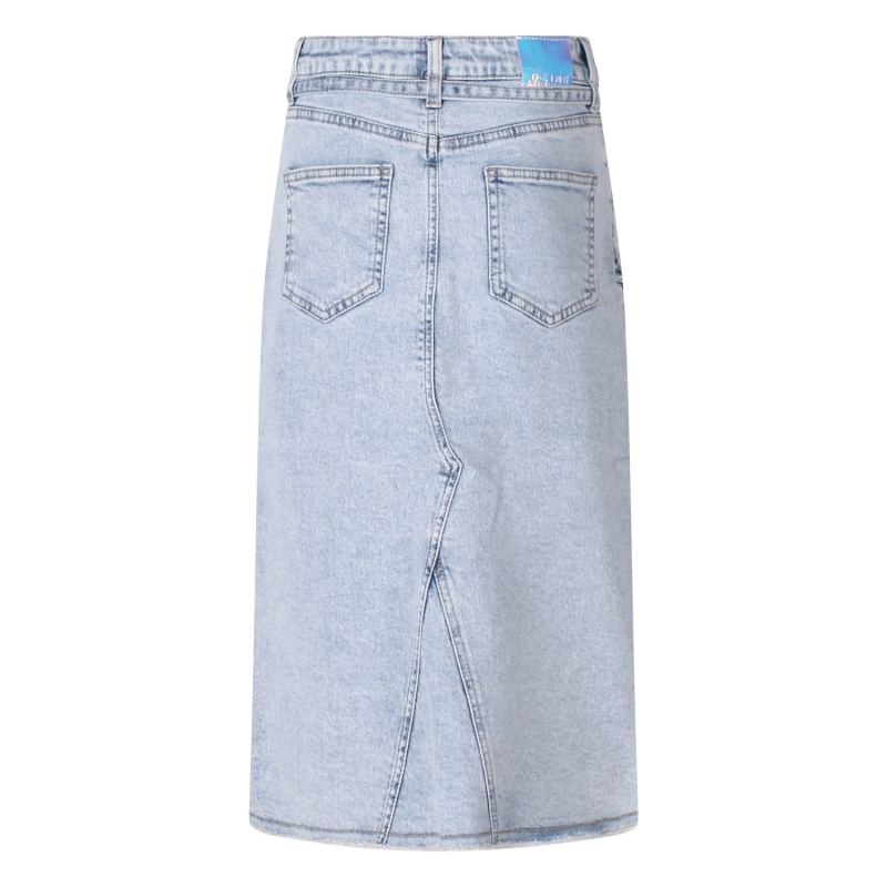 D-zine Jada Z10336 rokken Denim licht gebleekt