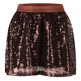 Persival 3310800 W20053 meisjes rok kort Bruin donker