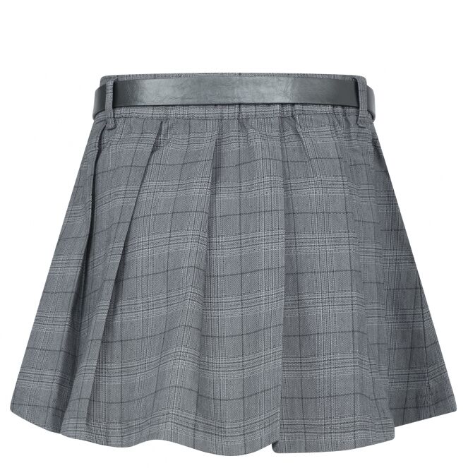 D-zine D-zine Tifa W10105 Grijs dark grey D-zine Tifa W10105 Meisjes rok kort Grijs bestel je online bij www.bertusmode.nl/