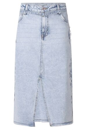 D-zine D-zine Jada Z10336 Blauw snow bleached denim