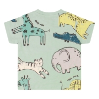 flinq Klay Z10413 t-shirts korte mouw Groen licht