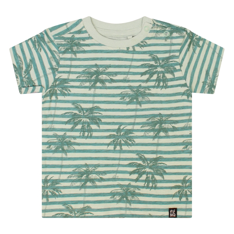 flinq Wallace Z10408 t-shirts korte mouw Groen licht