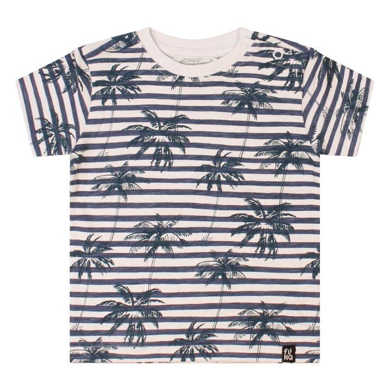 flinq Wallace Z10408 t-shirts korte mouw Blauw licht