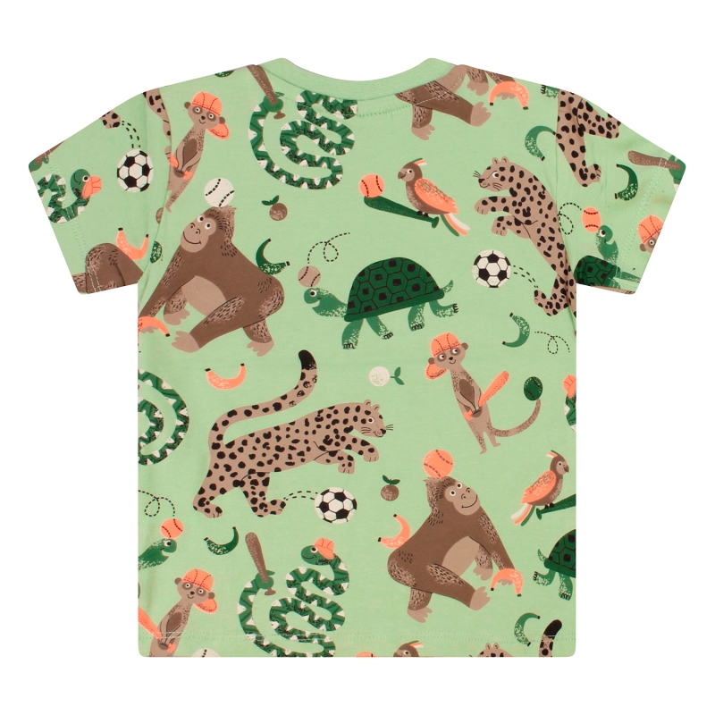 flinq 3211603 Z10282 t-shirts korte mouw Groen licht