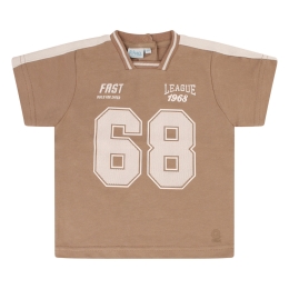 flinq 3211604 Z10283 baby jongens Baby jongens T-shirt km Taupe