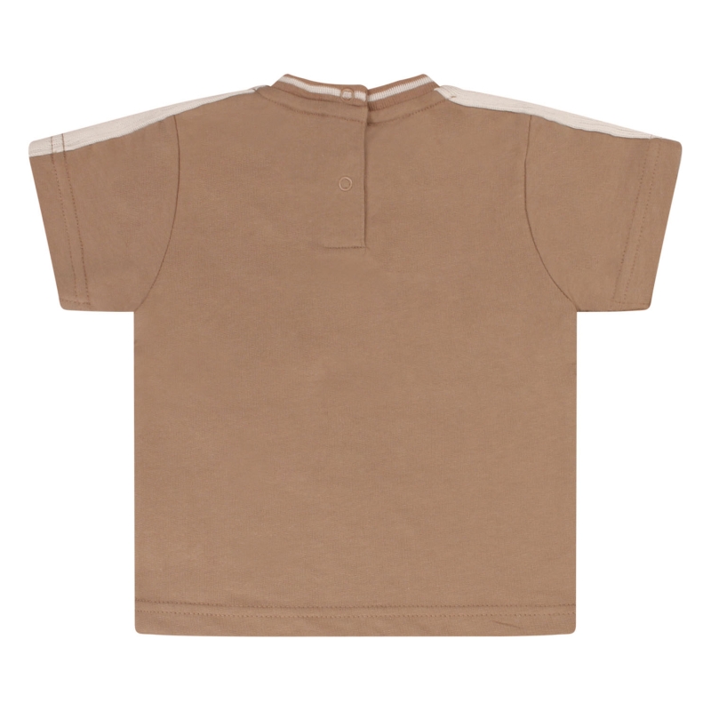 flinq 3211604 Z10283 t-shirts korte mouw Taupe