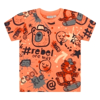 flinq 3211605 Z10285 t-shirts korte mouw Oranje