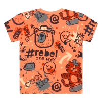 flinq 3211605 Z10285 t-shirts korte mouw Oranje