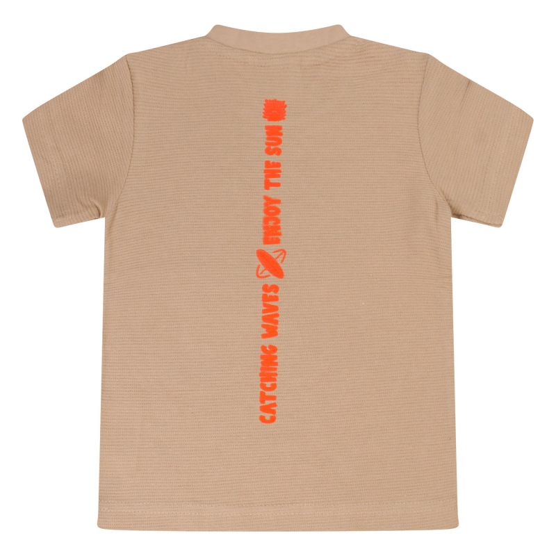 flinq 3211606 Z10290 t-shirts korte mouw Zand