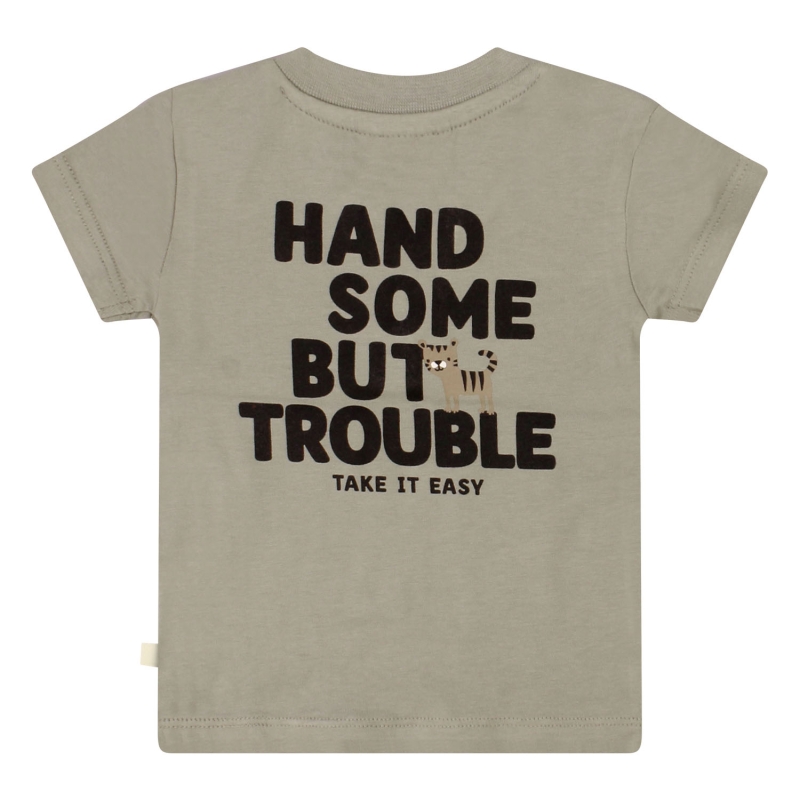 flinq newborn 3212603 Z10223 t-shirts korte mouw Groen mos