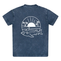 flinq Sven Z10611 t-shirts korte mouw Denim