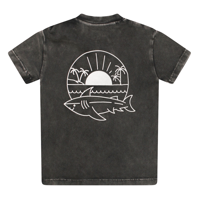 flinq Sven Z10611 t-shirts korte mouw Antraciet