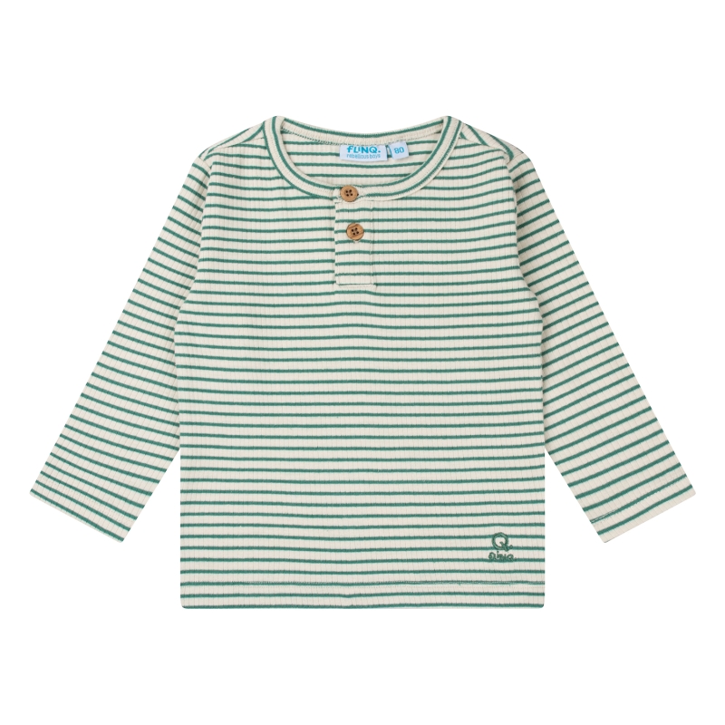 flinq 3111600 W10291 t-shirts lange mouw Groen