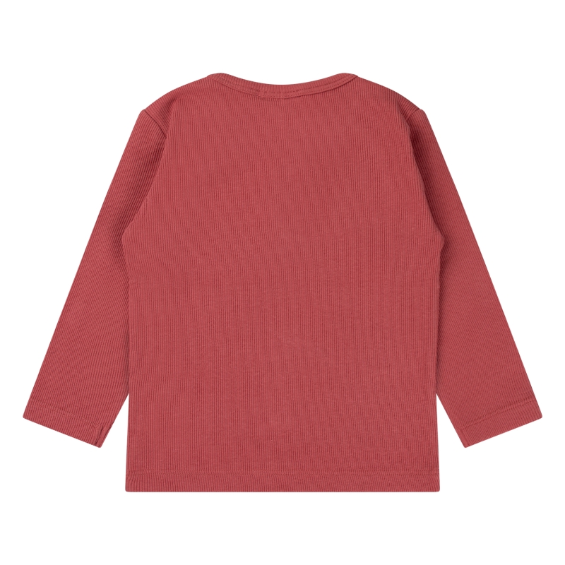 flinq 3111601 W10292 t-shirts lange mouw Rood licht
