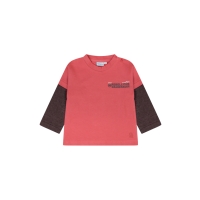 flinq 3111602 W10299 t-shirts lange mouw Rood licht