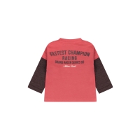 flinq 3111602 W10299 t-shirts lange mouw Rood licht