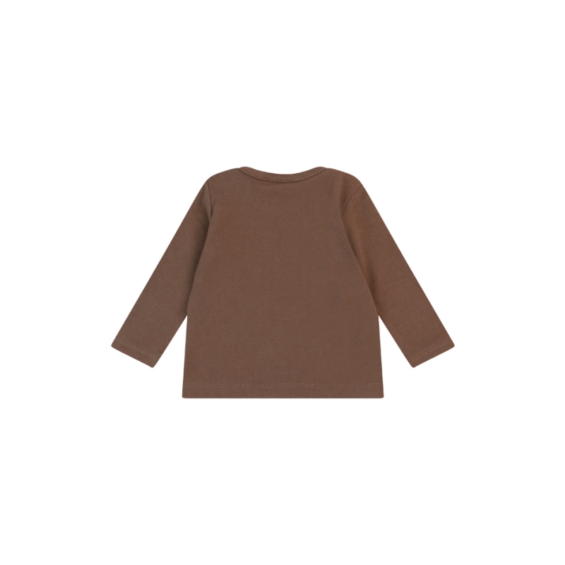 flinq newborn Tommie W10351 t-shirts lange mouw Taupe