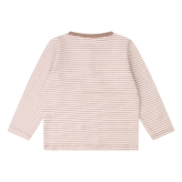 flinq newborn Stripey Z10414 t-shirts lange mouw Taupe