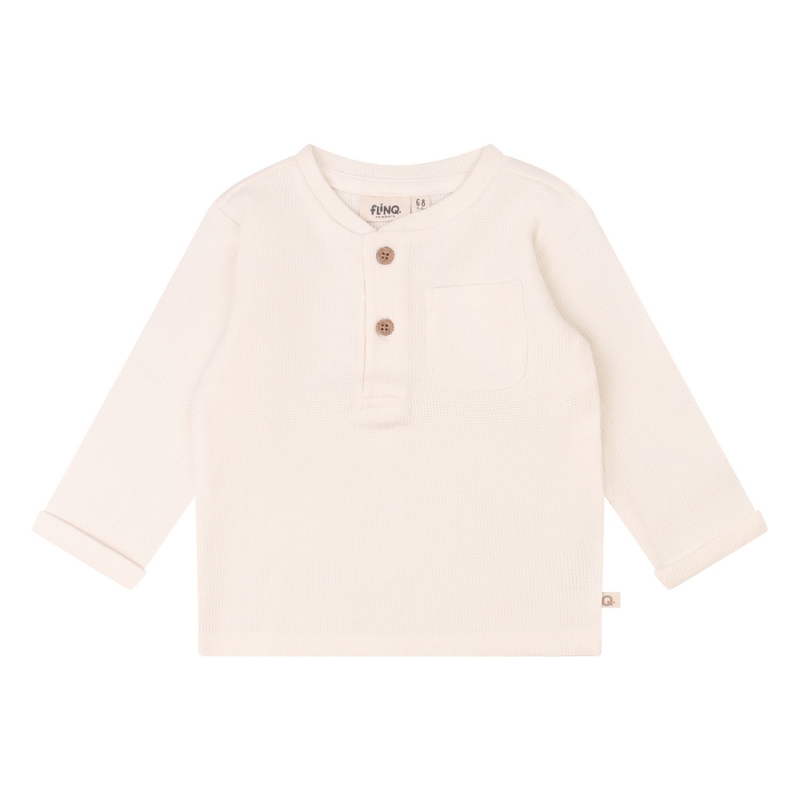 flinq newborn 3212600 Z10129 t-shirts lange mouw Ecru