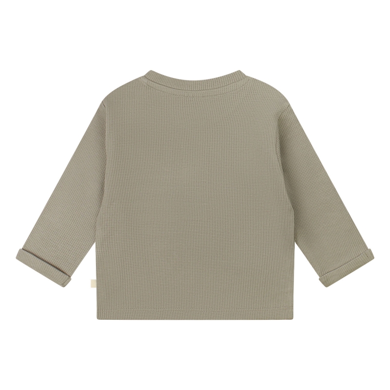 flinq newborn 3212600 Z10129 t-shirts lange mouw Groen mos