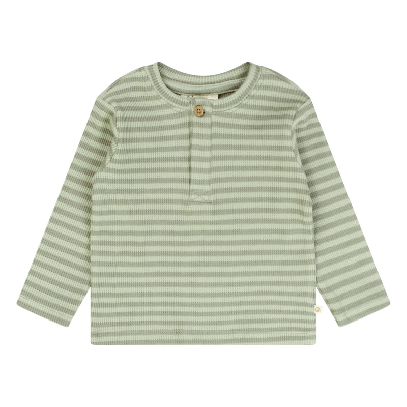 flinq newborn 3212601 Z10132 t-shirts lange mouw Groen mos