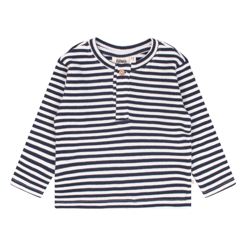 flinq newborn 3212601 Z10132 t-shirts lange mouw Marine