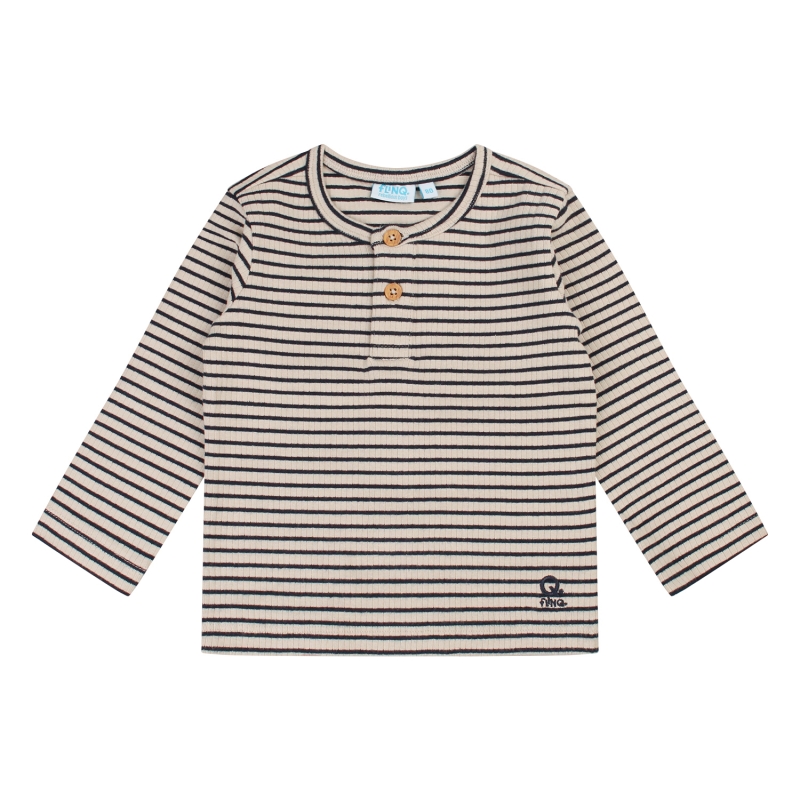 flinq 3311600 W20353 t-shirts lange mouw Marine