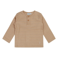 flinq 3311600 W20353 t-shirts lange mouw Camel