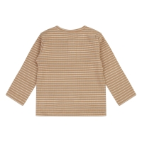 flinq 3311600 W20353 t-shirts lange mouw Camel