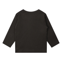 flinq 3311601 W20356 t-shirts lange mouw Bruin donker