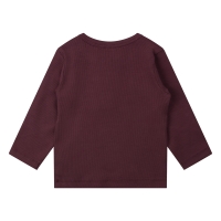 flinq 3311601 W20356 t-shirts lange mouw Wijnrood